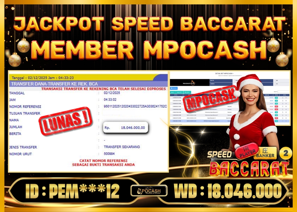 MPOCASH JACKPOT SPEED BACCARAT